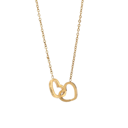 Double Heart Necklace