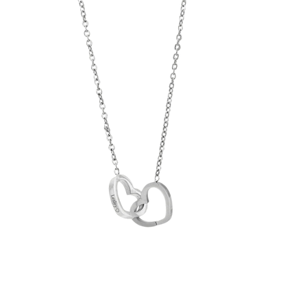 Double Heart Necklace