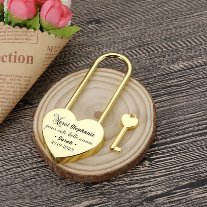 Personalized Romantic Lock