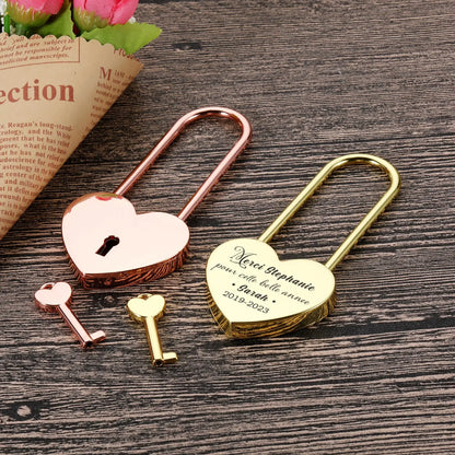 Personalized Romantic Lock